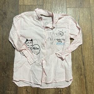 Zara kids button down top